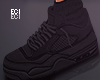 E. Black Sneakers