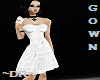 [Dark] White Futura Gown
