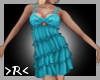 >R< Teal Summer Dress