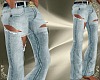 T- Rpped Jeans blue4