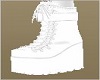 Pure White Boots
