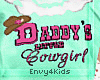 Kids Daddys Cowgirl Mint