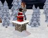 'Santa Stuck In Chimney