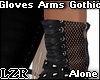 Gloves Arms Black Alone