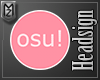 [M] Osu! Animated Sign