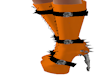 Orange boots