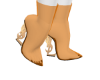 Boots Orange YS Gold