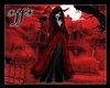 *jf* BlkRed Vampire Gown