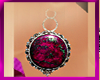 EB*pink stones earrings