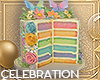 🎉 Spring Cake Sliced
