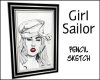 Girl Sailor Sketch