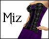 Miz Goth Dress Purple