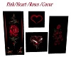 Heart/Coeur/Pink/Roses