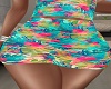 Blue Floral Skirt RLL