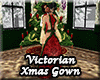 Xmas Victorian Gown