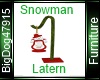 [BD] Snowman Latern