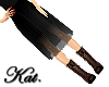 Black Pleated Skirt.