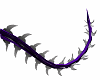 Purple Silver Demon Tail