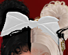 M - White Bow 4 Head