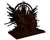 Wooden King Throne