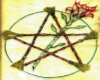 Rose & Broom Pentacle