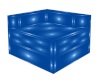 Blue PVC Harper Chair 