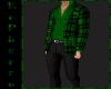 Plaid Green Suit