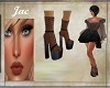 J~GOTHIC BROWN BOOT
