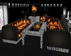 Flames Series couch set