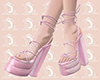L:Ana Pastel Pink Heels