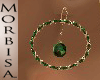 <MS> Emerald Earrings