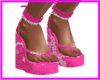 Star Heels + Nails Pink