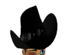 cowgirl hat, black