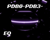 EQ Purple Set Disco Ball