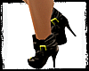 B/R Black /Mustard boots