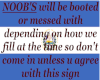 NOOB Sign
