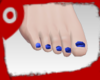 Toe Nails ^ Blue