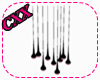 (CXX) Pink Hanging lamps
