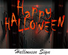 Halloween Sign