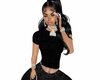 Moschino T-Shirt Black