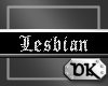 DK- Lesbian Sticker