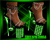 Lime Diva Heels