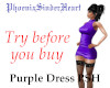 Purple Dress PSH