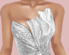 E* Silver Holiday Dress