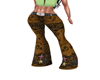 TD Cowgirl Brown Flares