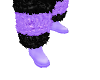 M+Kitty Boots PurpleBlac