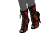 Sexy Red Tiger Peeptoe