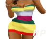 ~RK~ Stripped Dress Hipp