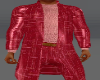 CRANBERRY LEATHER SUIT