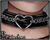 Chained Heart Collar